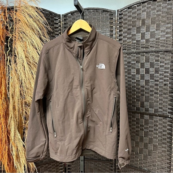 The North Face APEX brown zip up men’s jacket large - Picture 1 of 8